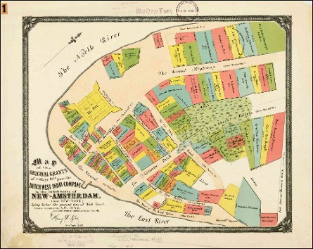 New Amsterdam (Old New York) Map
